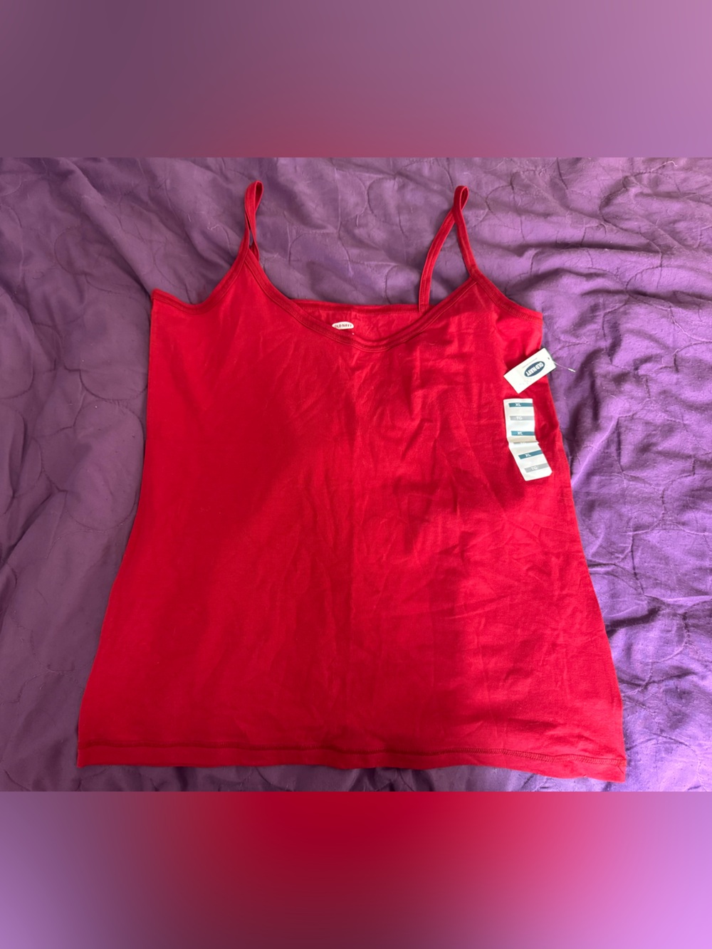 Old Navy Red Spaghetti-Strap Camisole